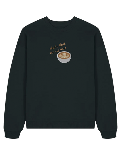 Espresso cup sweatshirt Sabrina Carpenter