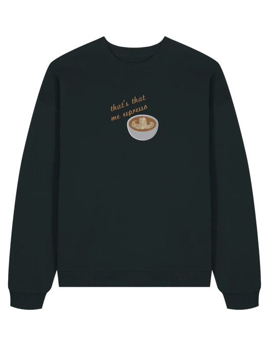 Espresso cup sweatshirt Sabrina Carpenter