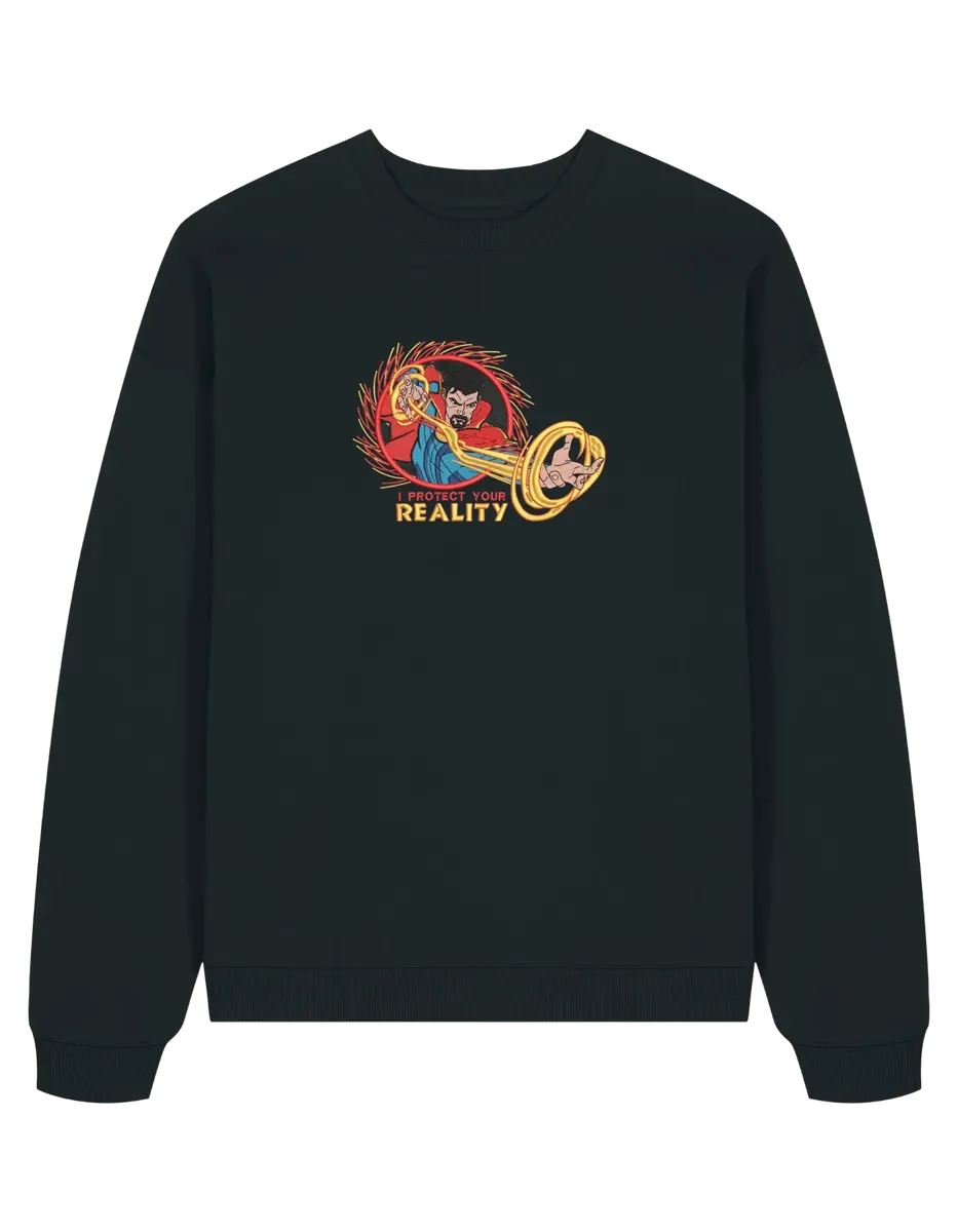 Strange sweatshirt