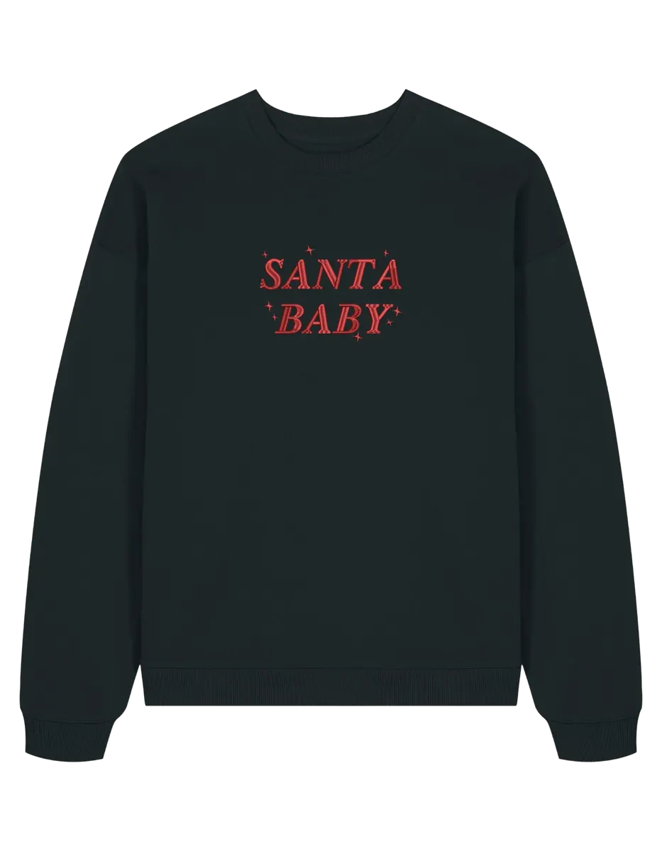 Santa baby sweatshirt Craciun