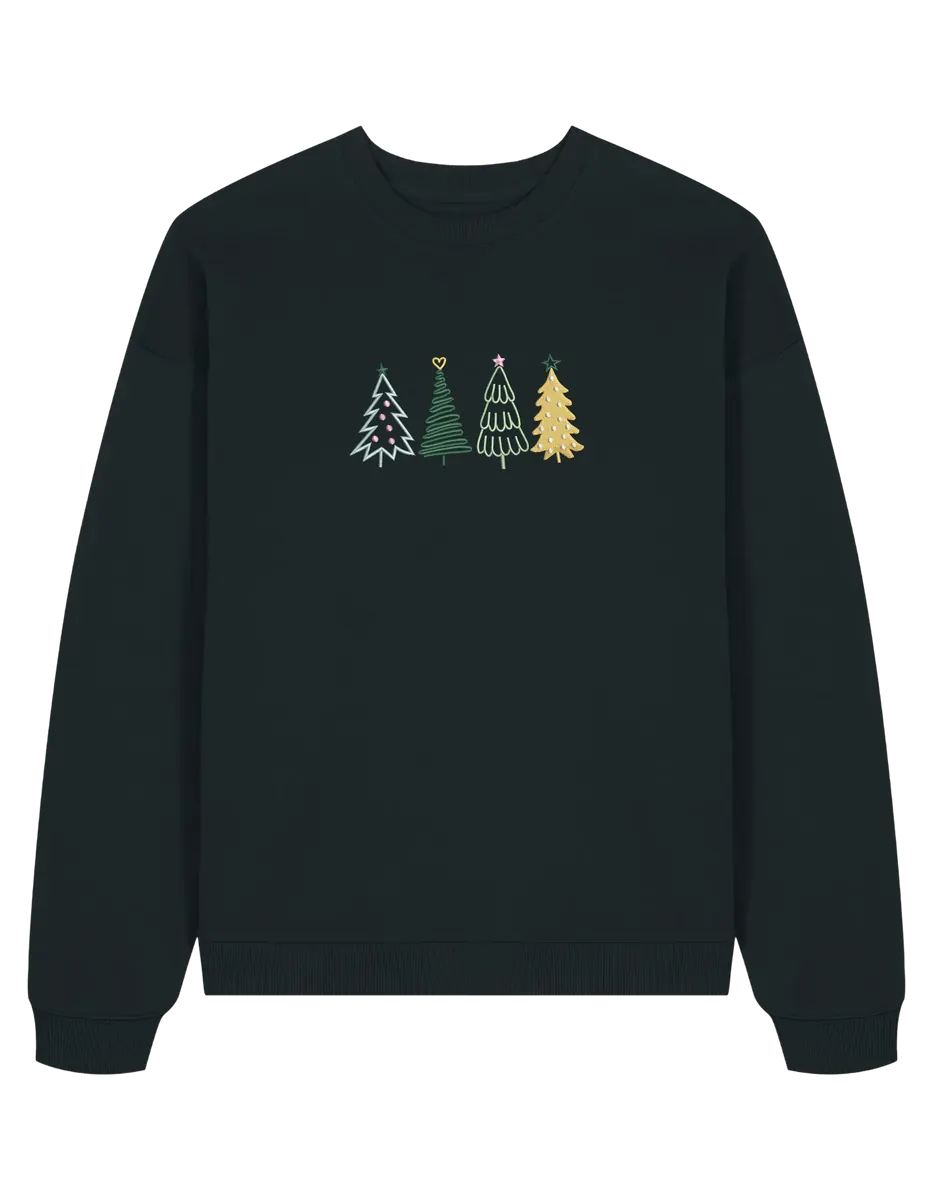 Trees sweatshirt Craciun