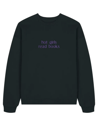 Hot girls sweatshirt bookish