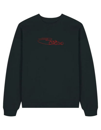 Car outline sweatshirt F1