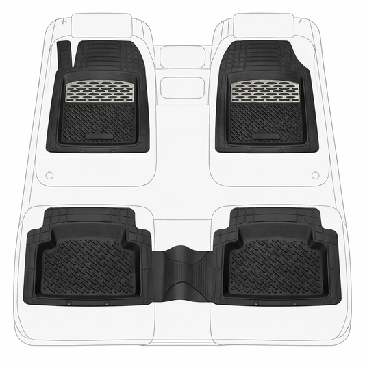 Covorase Auto TeamCar® Tip Tavita Compatibile Peugeot 508 I (2010-2018) Silver