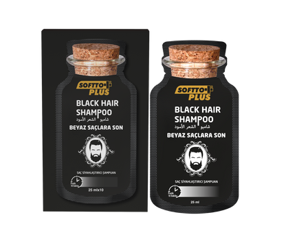 Șampon Colorant Negru Instant - 10x25ml