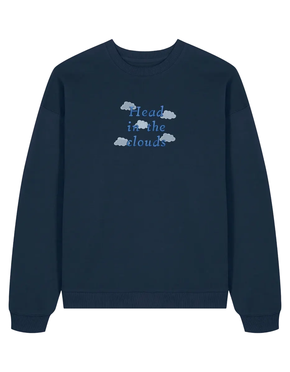 Head in the clouds sweatshirt Girly