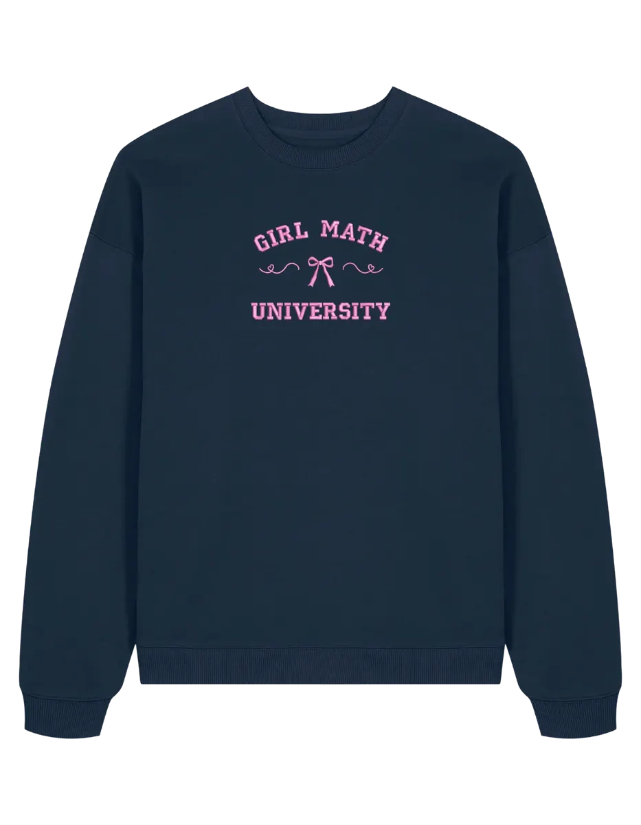 Girl math sweatshir Girly