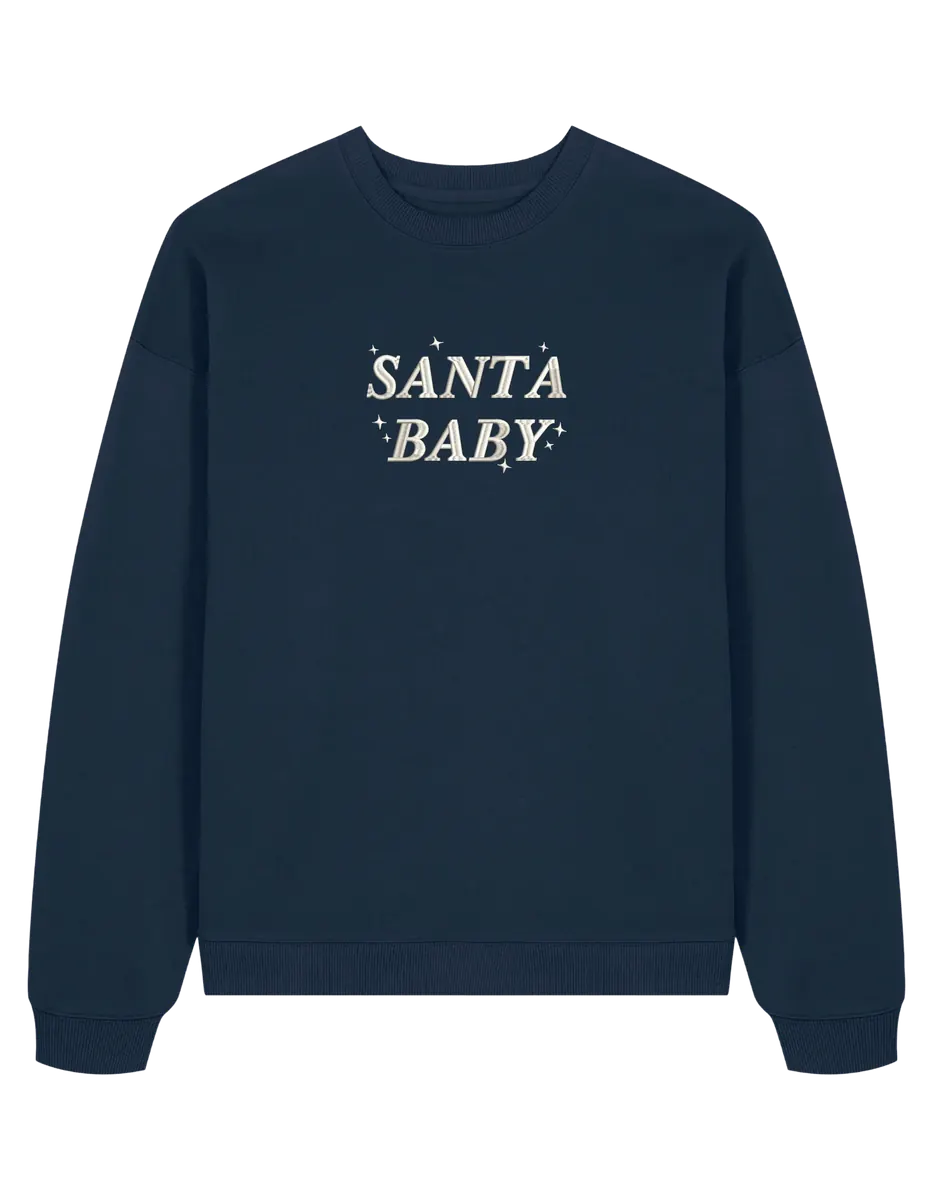 Santa baby sweatshirt Craciun