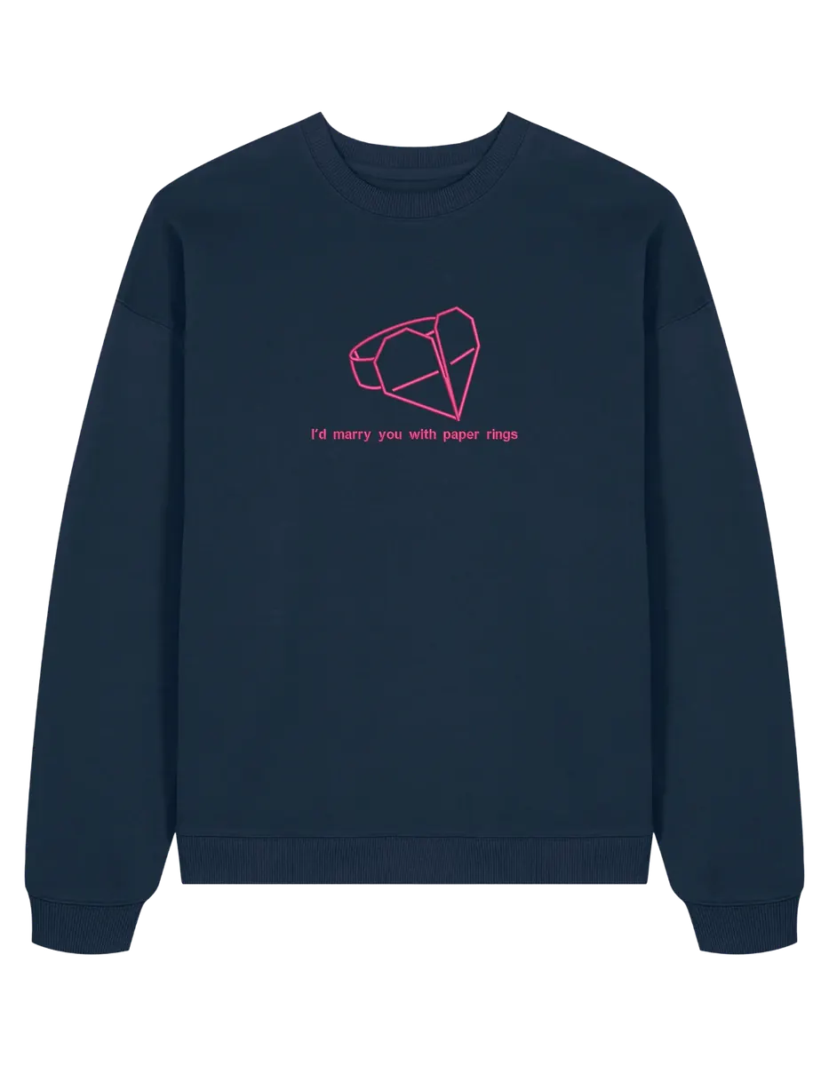 Paper rings sweatshirt Taylor Swift