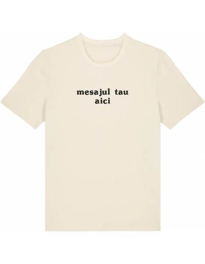 Tricou personalizat font basic