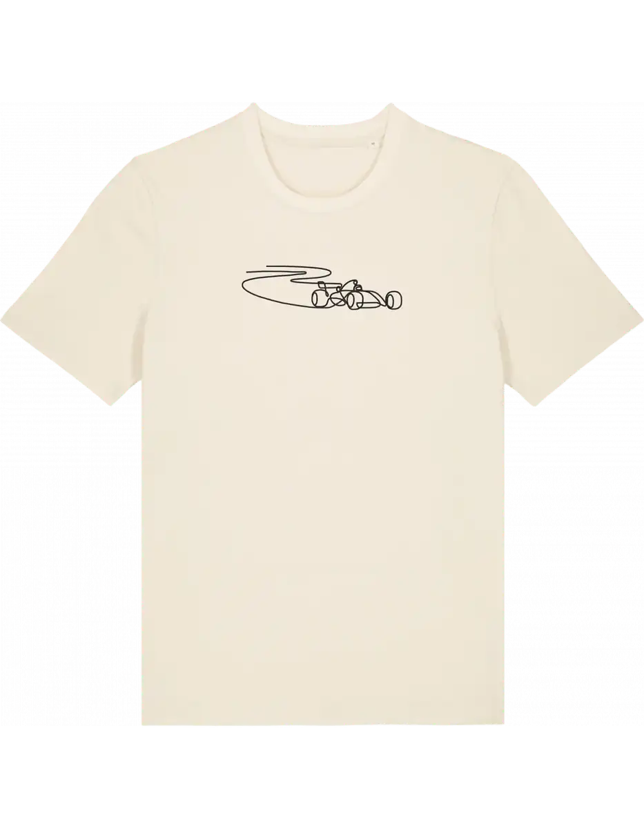 Car outline tricou F1