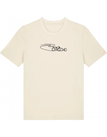 Car outline tricou F1
