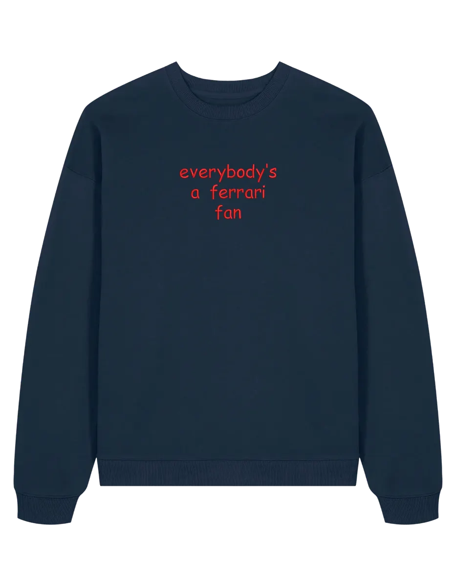 Ferrari fan sweatshirt F1