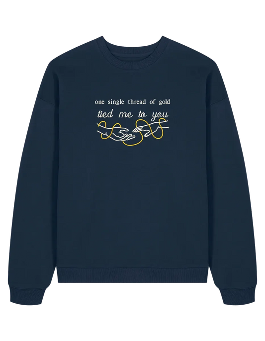 Invisible string hands sweatshirt Taylor Swift