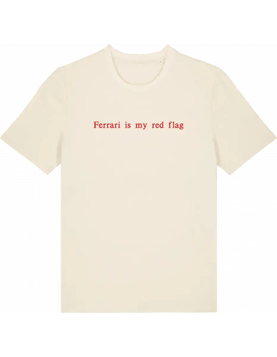 Red flag tricou F1