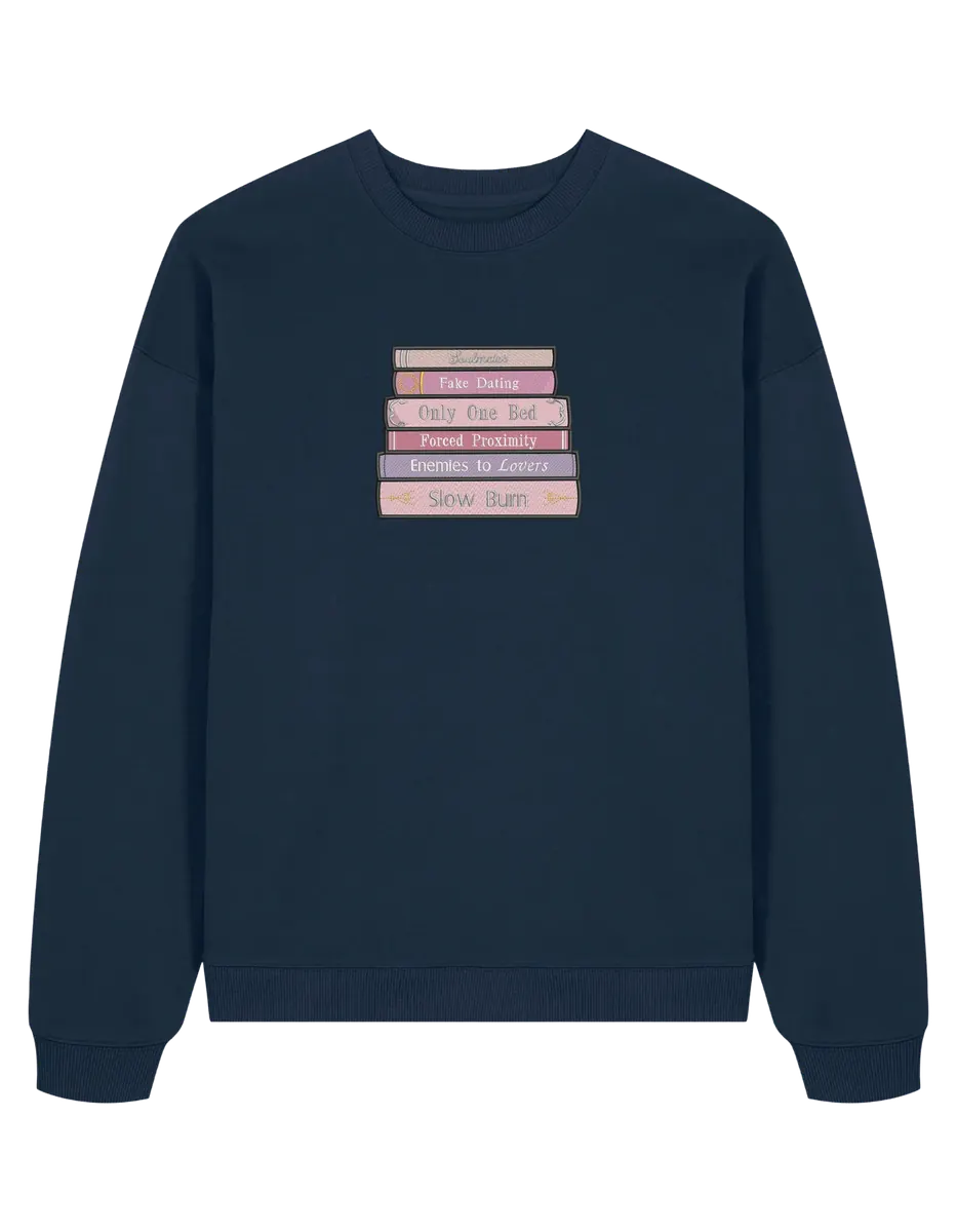 Tropes sweatshirt bookish