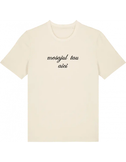 Tricou personalizat font cursiv