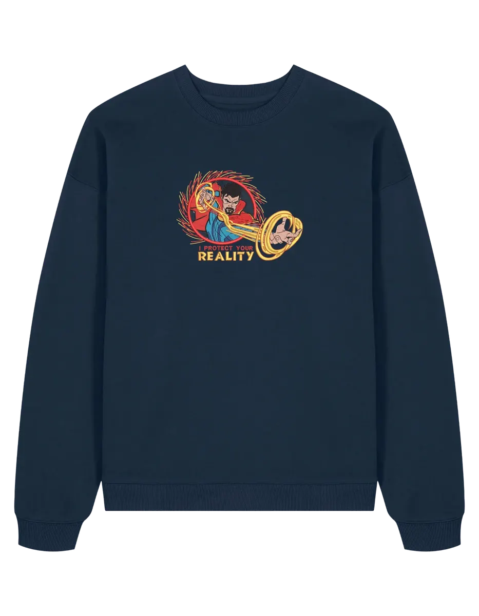 Strange sweatshirt