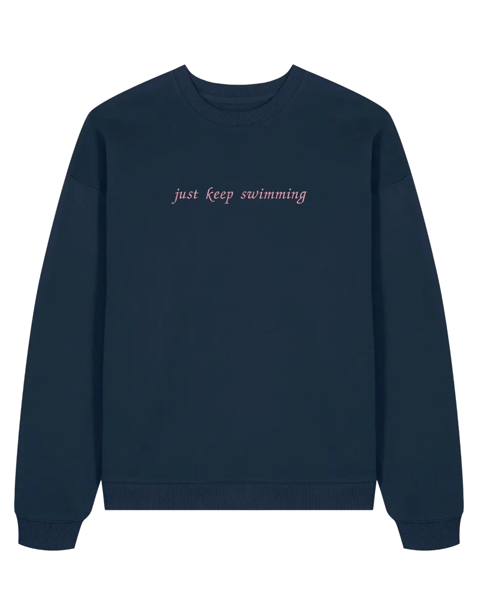 Keep swimming sweatshirt bookish