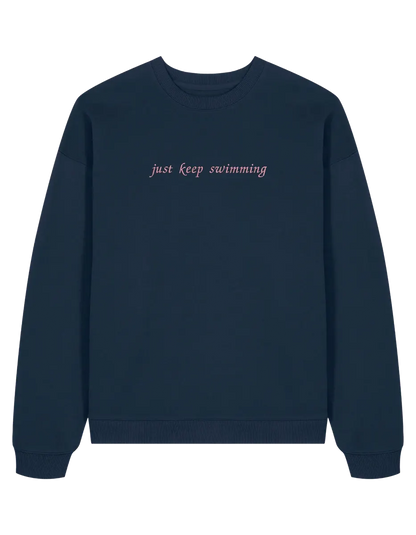 Keep swimming sweatshirt bookish