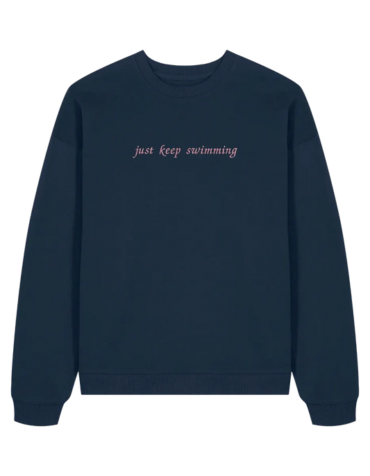Keep swimming sweatshirt bookish