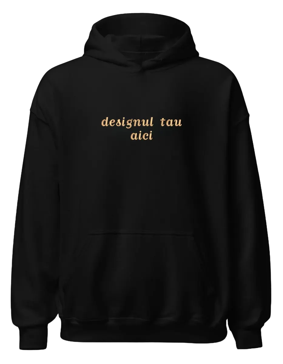 Hanorac personalizat - design custom
