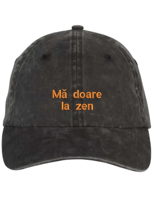 Ma doare la zen sapca brodata