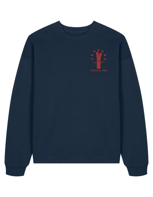 Jugular vein sweatshirt Medical