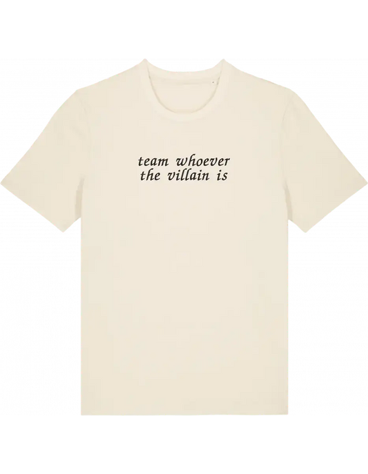 Team villain tricou bookish