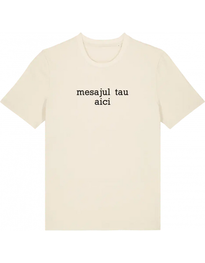 Tricou personalizat font sherif