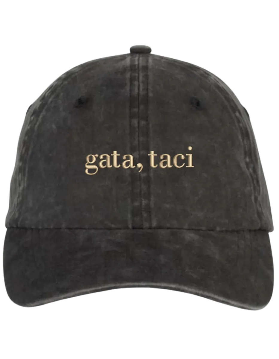 Sapca Gata, taci brodata