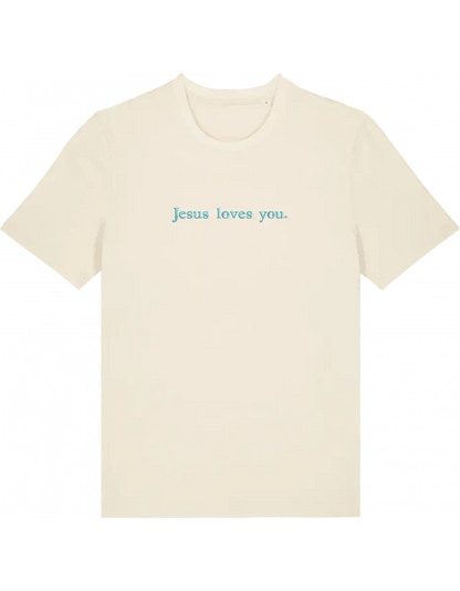 Jesus loves you tricou