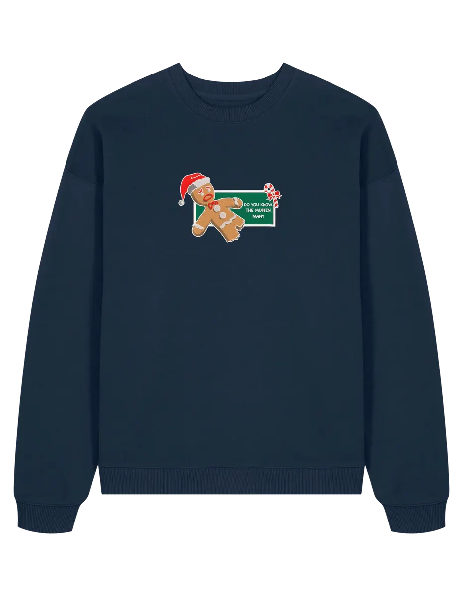 Gingerbread man sweatshirt Craciun