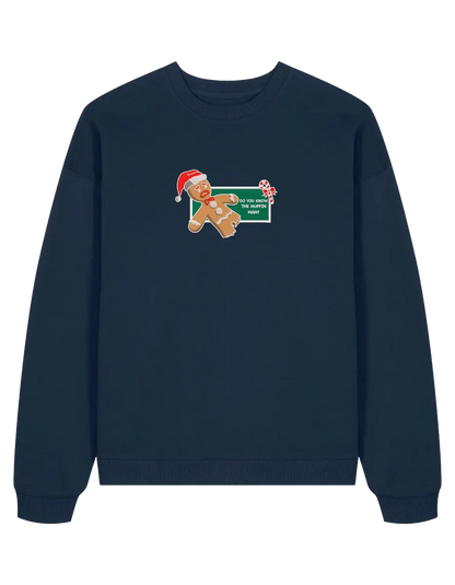 Gingerbread man sweatshirt Craciun