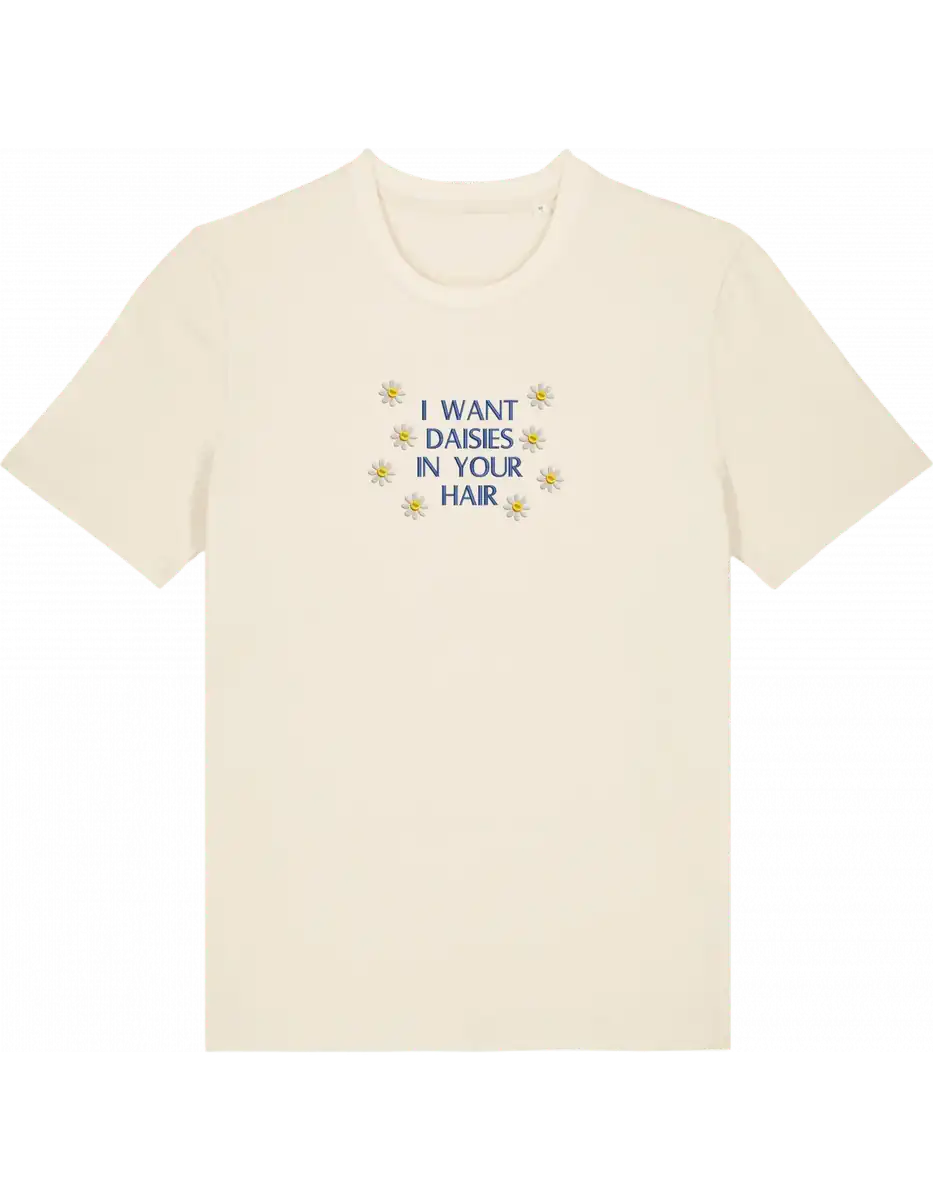 Daisies tricou bookish
