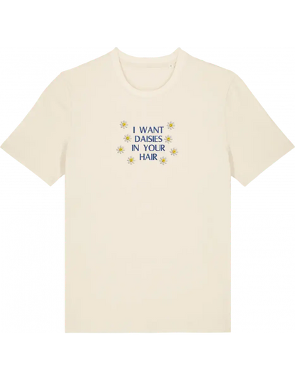 Daisies tricou bookish