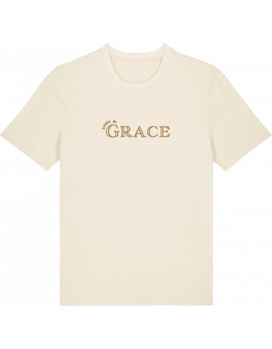 Saved by grace tricou