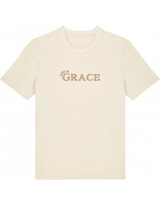 Saved by grace tricou