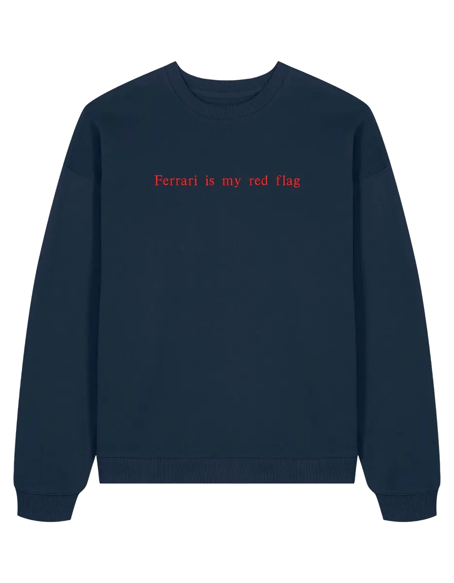 Red flag sweatshirt F1