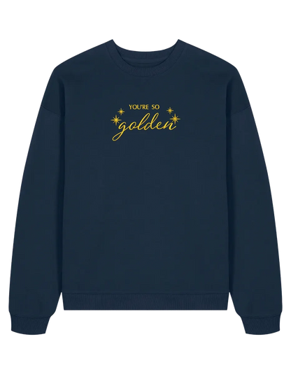 Golden sweatshirt Harry Styles