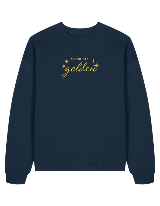 Golden sweatshirt Harry Styles