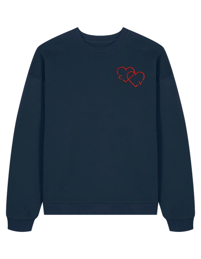 Hearts initiale sweatshirt