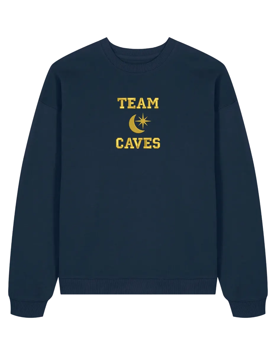 Team caves sweatshirt Crescent City