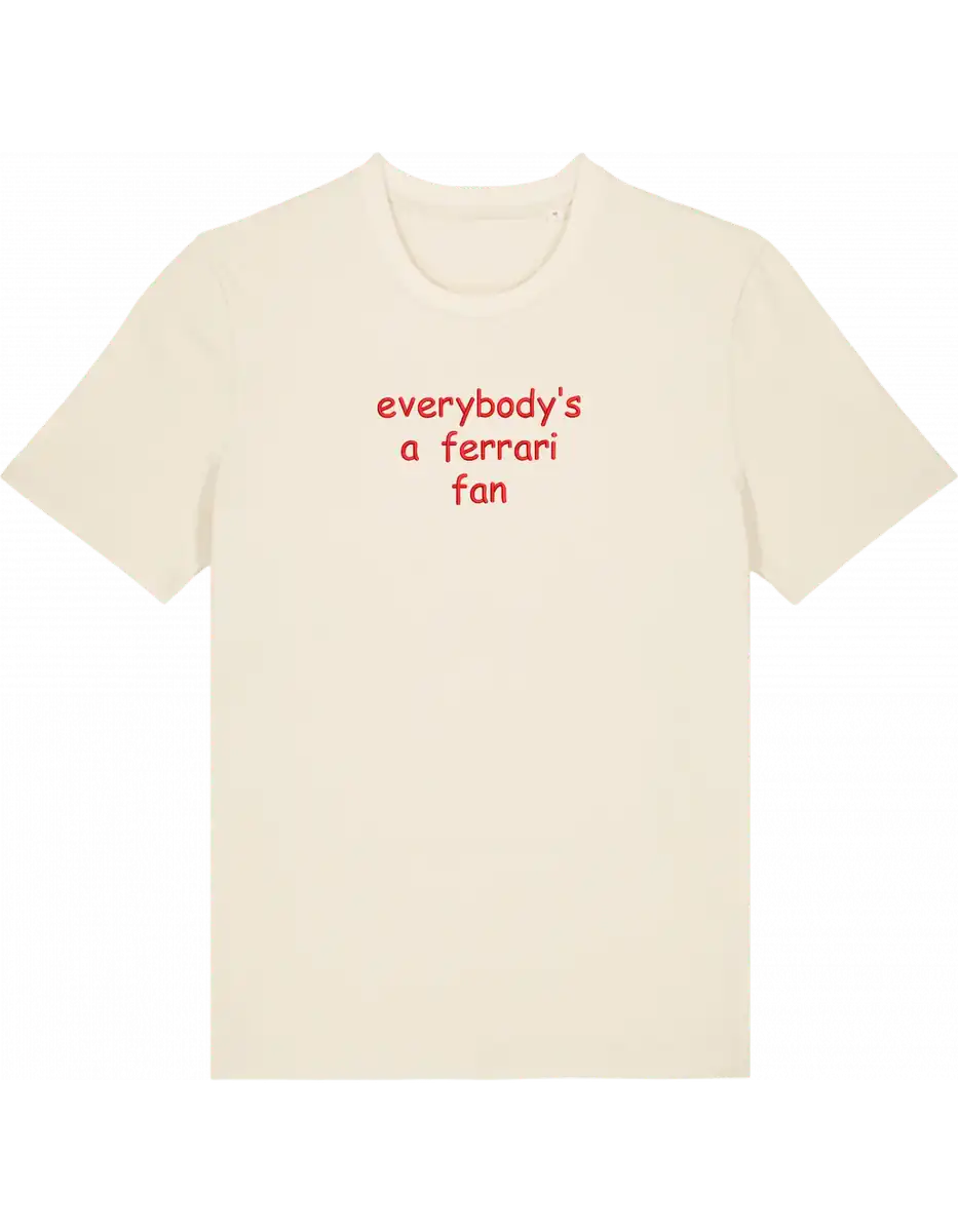 Ferrari fan tricou F1