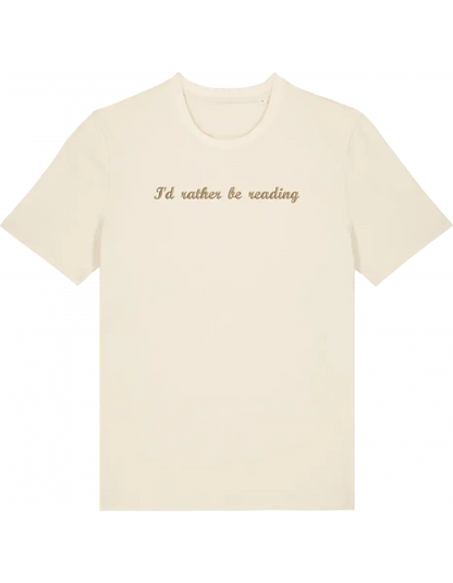 Rather read tricou bookish