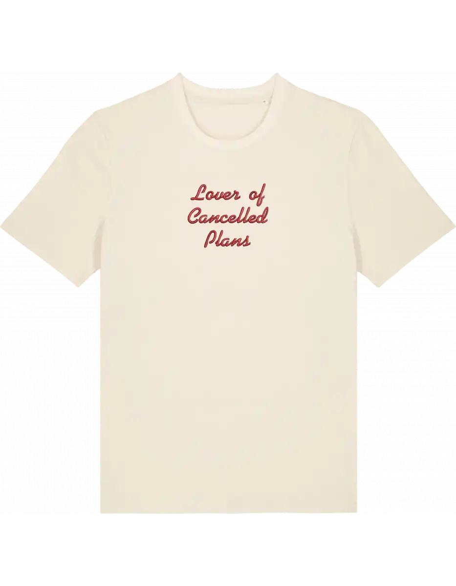 Cancelled plans tricou