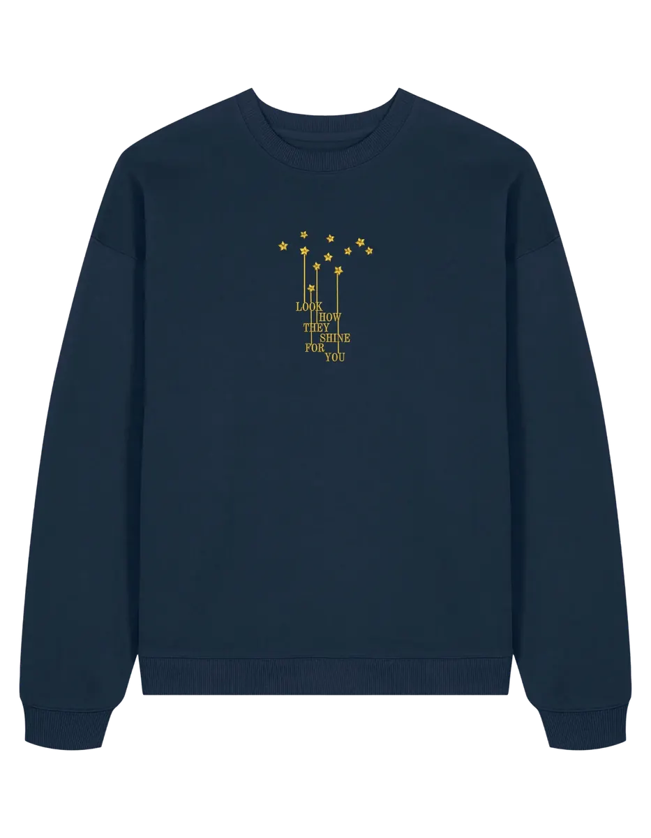 They shine sweatshirt Coldplay