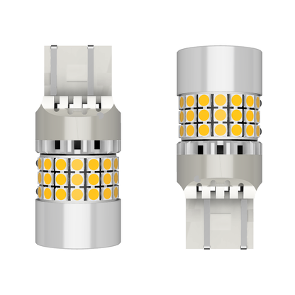 Set 2 x bec LED T20 W21/5W LUSMAR™ 7000 lm - fara eroare - off-road