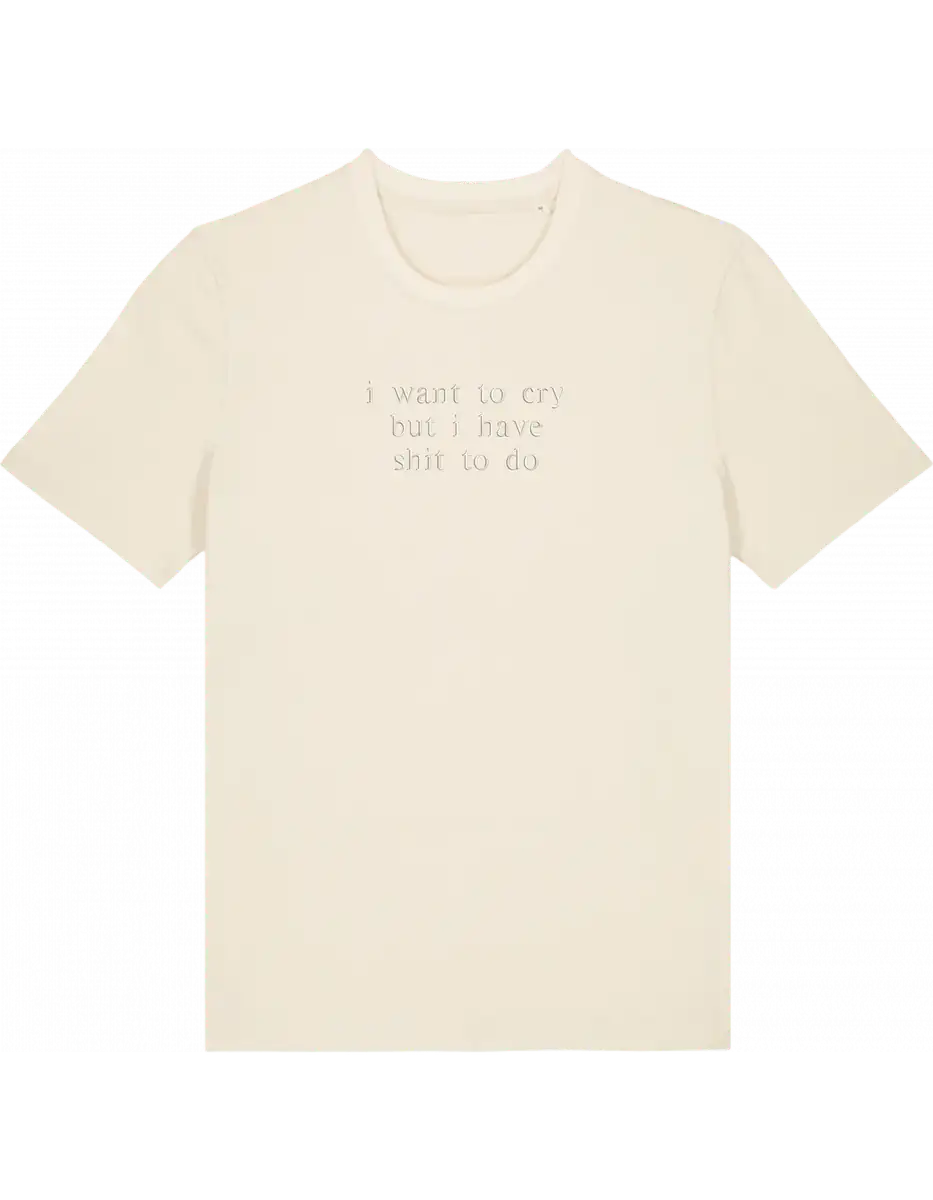 I want to cry tricou