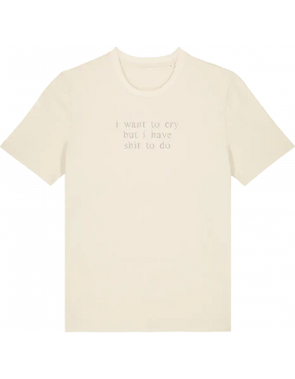 I want to cry tricou